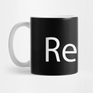 Resist resisting typography design Mug